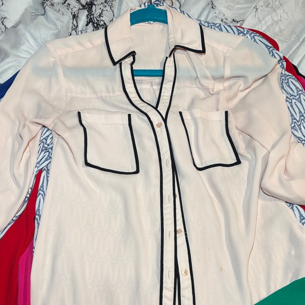 Express Bundle of Button-Up Blouse